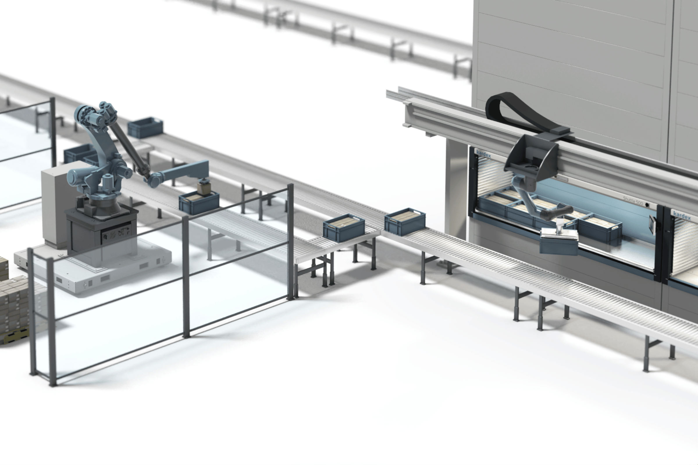 dressing line automation Production Line Automation: How to Use Vertical Lift Modules with AMR